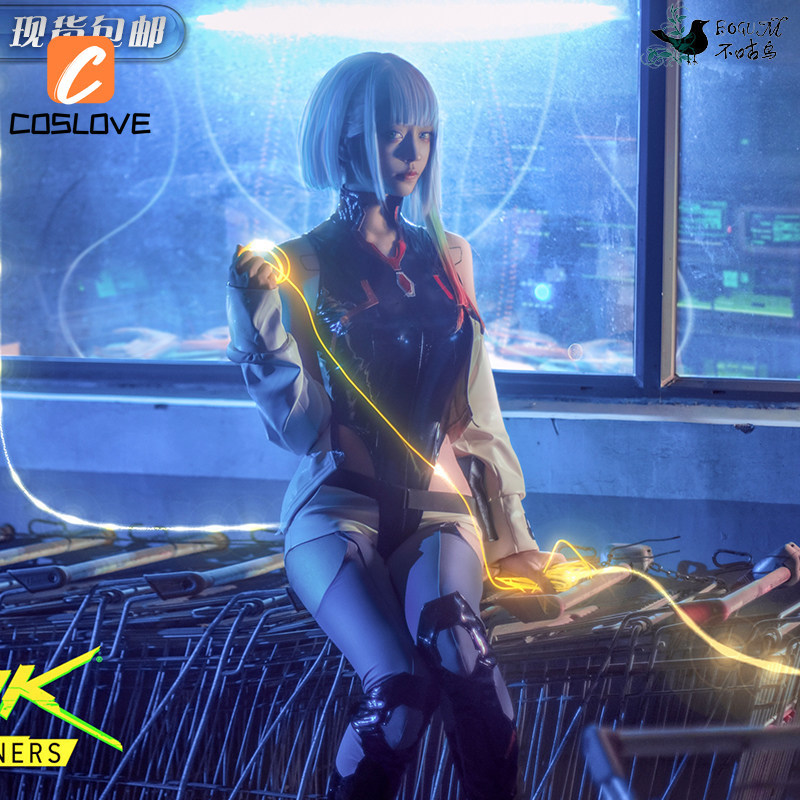 Anime Cyberpunk Edgerunner Lucy Cosplay Outfit - Full Body Suit với Style Hấp Dẫn cho Nữ