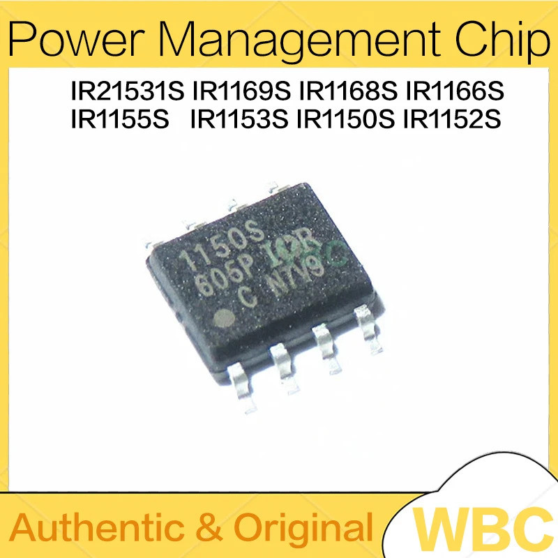 2-5 CÁI IC CHIP ĐIỆN IR1150S IR1150IS IR1152S IR1153S IR1166S IR1168S IR1169S IR21531S IR1152 IR1153