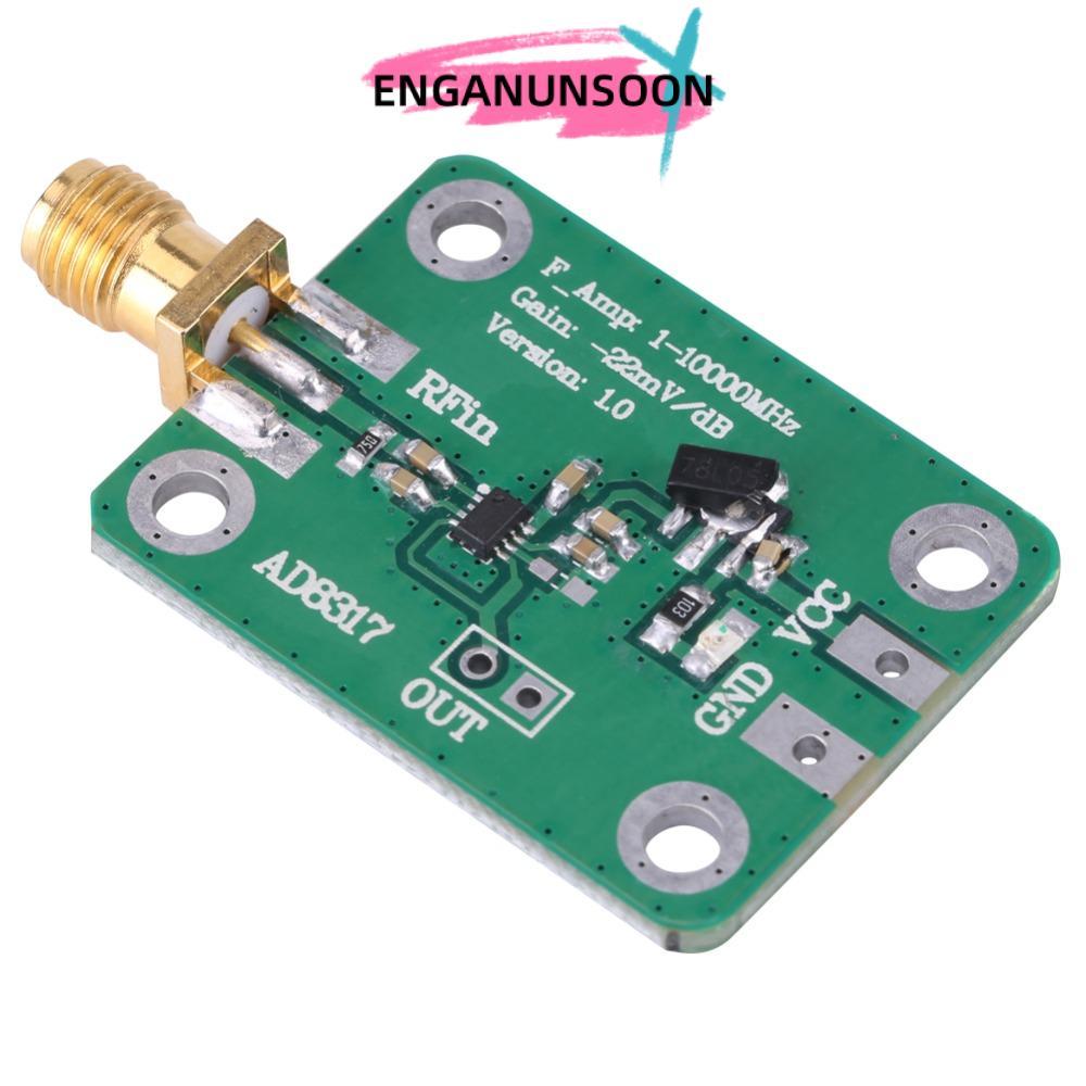 Đồng hồ đo công suất đầu ra nhật ký ENGANUNSOON, DC 7-15V -55dBm đến 0dBm AD8317 Máy dò logic Phát h