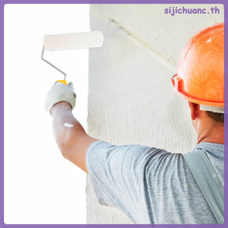 10 Con Lăn Sơn Naps Trắng Sợi Hóa Học Bàn Chải Có Thay Thế Thiết Thực Cho Sơn Tường sijichuanc