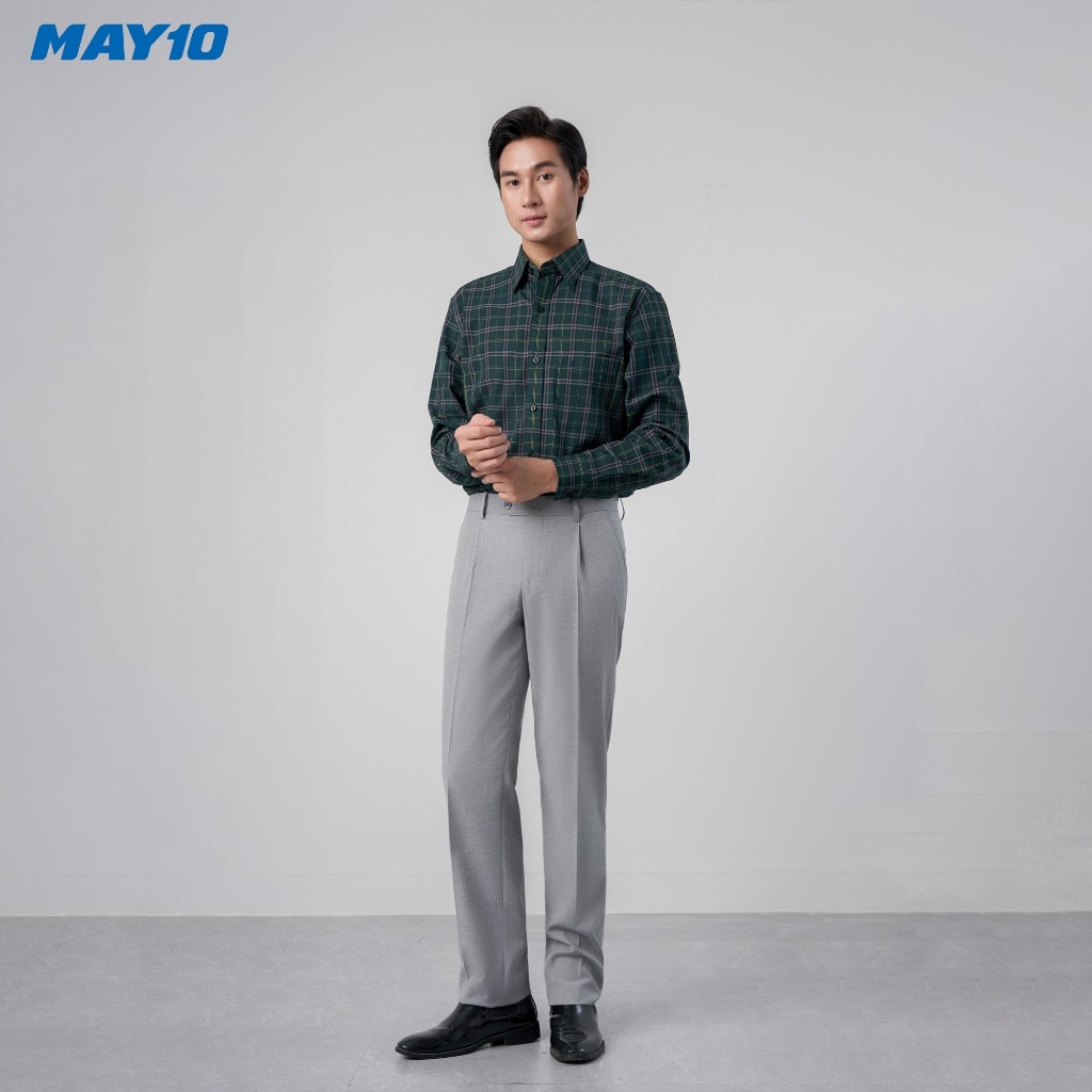 Áo Sơ mi nam dài tay May 10 form RegularFit mã 010125131 AK583