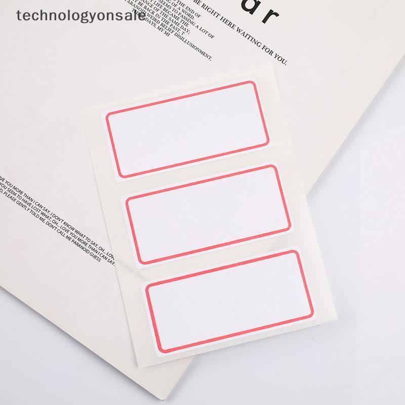 [Tech] 36 nhãn sọc Tờ trắng Nhãn tự dính Tên Stier nk Note Boutique