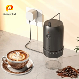 Máy xay cà phê BLACKBEAR LIMIT, Máy xay cà phê điện tiết kiệm nhân công có thể điều chỉnh, 40 bánh răng di động có bộ lọc USB Máy xay cà phê có thể sạc lại Cắm trại