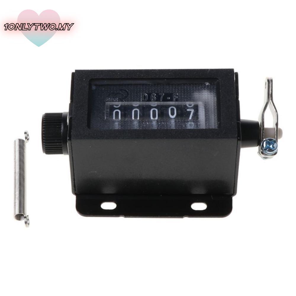 1ONLYTWO Lap Counter Để In Ấn Kim Loại Kéo Stroke Tally Counter Pull Counter