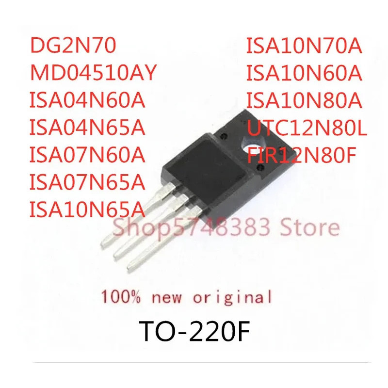 1-5 Chiếc DG2N70 MD04510AY ISA04N60A ISA04N65A ISA07N60A ISA07N65A ISA10N65A ISA10N70A ISA10N60A ISA