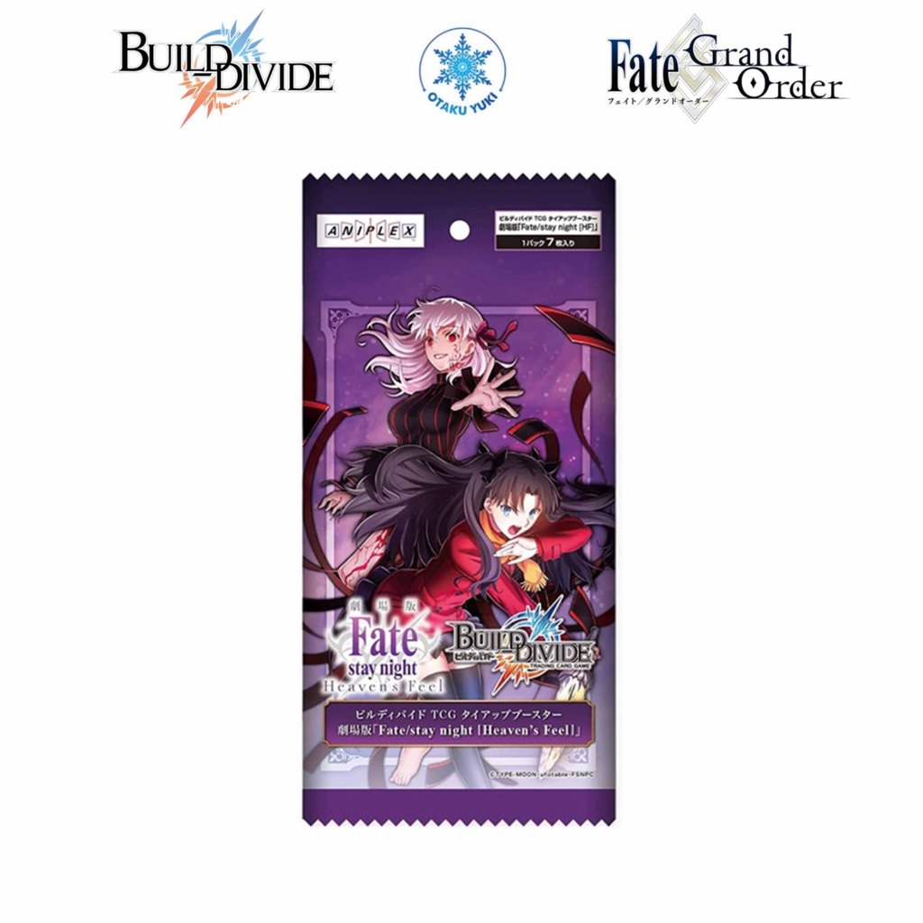 Gói Thẻ Pack Card Fate/stay night [Heaven's Feel] - Tie-up Booster BD-FT01 (Build Divide)