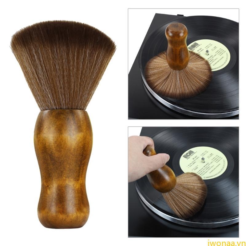 IWO Chống Tĩnh Điện Record Bụi Tẩy Cho LP Vinyl Record Cleaner Brush Duster Vinyl Record Album Cartr