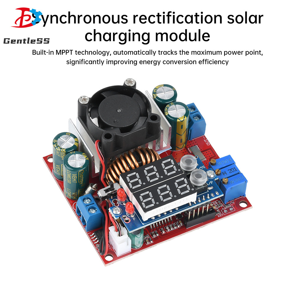 DC6-50V 15A MPPT Điện áp không đổi & Mô-đun sạc tăng cường dòng điện Bộ chỉnh lưu đồng bộ Mô-đun sạc