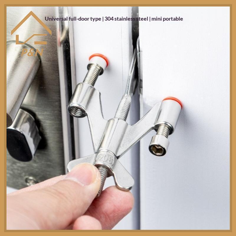 [P & N} 1 Cái Lo Di Động Có Cơ Thể Điều Chỉnh Đai Ốc Đôi Khách Sạn Cửa Du Lịch Lo Chống Trộm Cửa Lo 