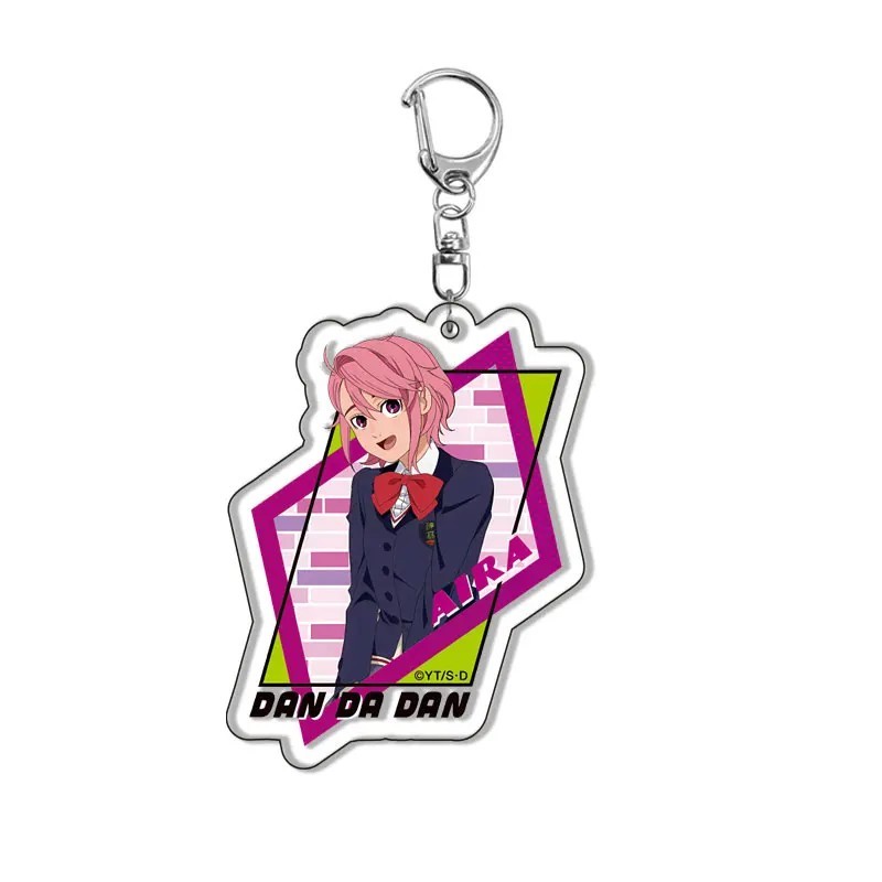 Móc khóa Anime Dandadan mô hình Mica Acrylic nhân vật Momo Ayase Ken Takakura Seiko Ayase Aira Shira