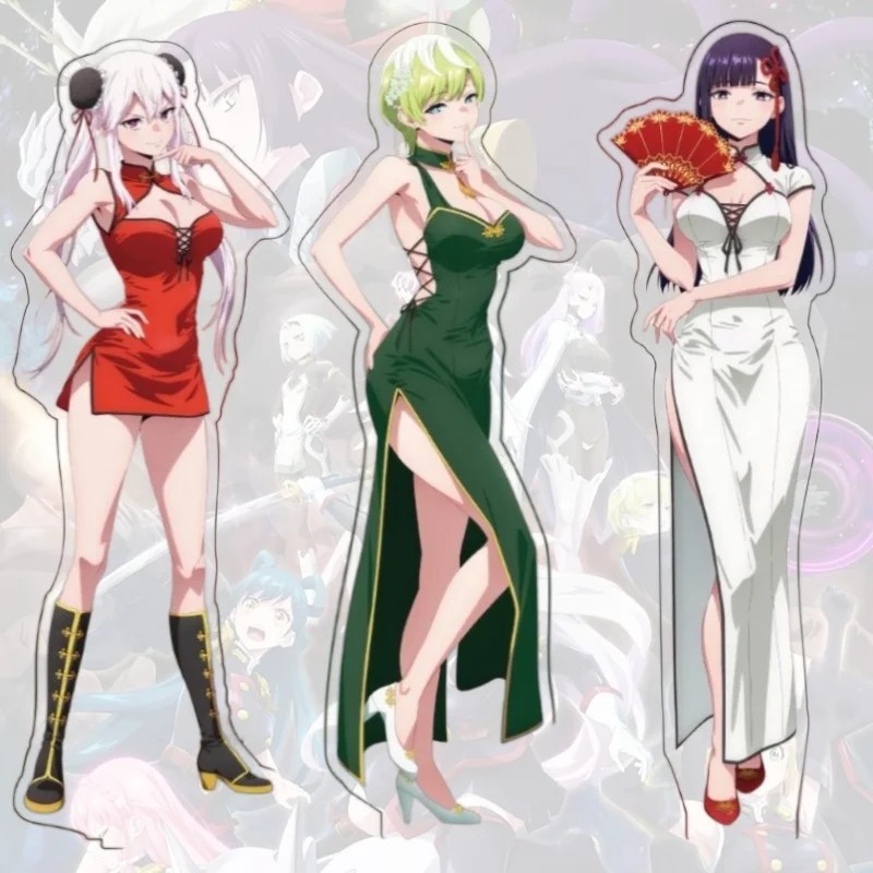 Standee Anime Chained Soldier Mato Seihei no Slave Mô Hình Acrylic Tenka Izumo Kyoka Uzen Ren Yamash