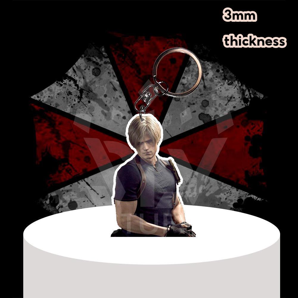 HP GANTUNGAN Keychain Keychain/ Resident Evilhp - Leon S Kennedy - Acrylic Keychain