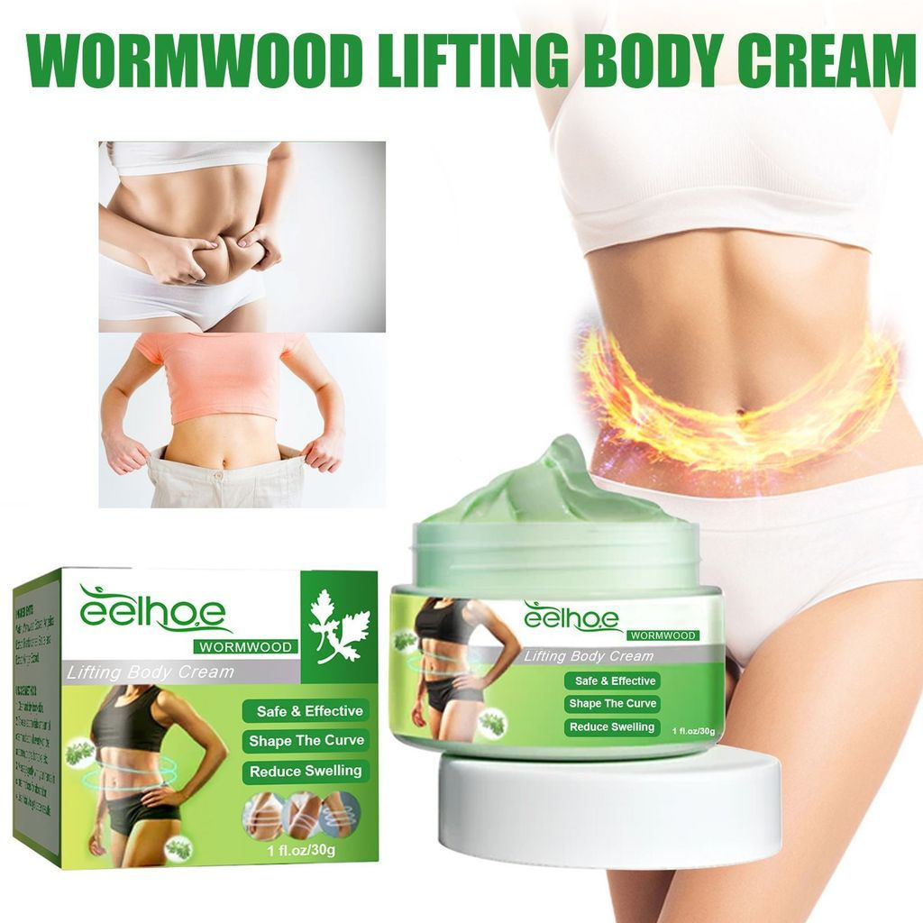 New Product#EELHOE Mugwort body shaping cream massages and tightens the arms, abdomen, and thighs to