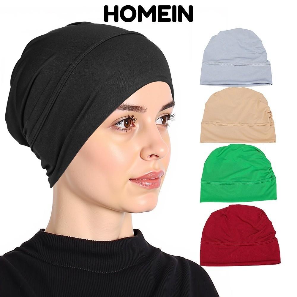 Mũ turban hijab Homein style bonnet, chất liệu modal mềm mại có độ đàn hồi, phù hợp cho người điều t