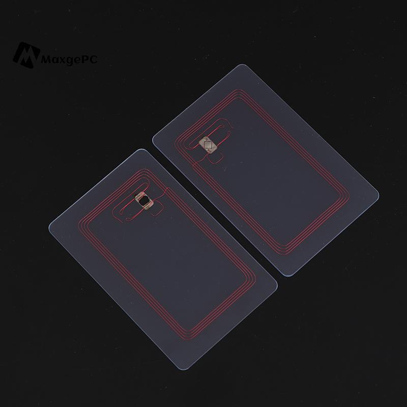 [Max-t] 5 / 10 / 20 Chiếc Thẻ NFC Trong Suốt Trống Thẻ NFC NFC NFC Có Thể Lập Trình NFC 215 Thẻ NFC 