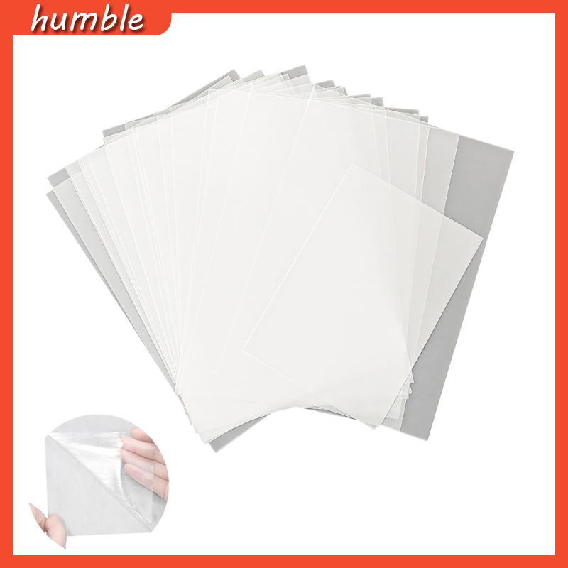 Hum 10 Chiếc A3 A4 Phim Dính Hai Mặt Cho Dệt May Thủ Công Kích Thước A3 A4