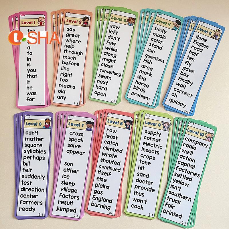 [LSHA] Thẻ Flash 1000 từ nhìn thấy, Thẻ Flash danh sách từ, Danh sách từ tần số cao, Tài liệu giảng 