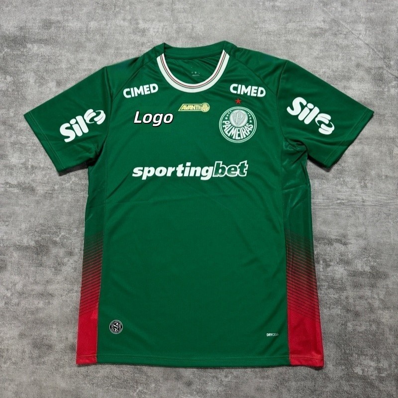 Người hâm mộ Phiên bản Palmeiras 2026 / 27 Nam Palmeiras Áo thun bóng đá tay ngắn tại nhà