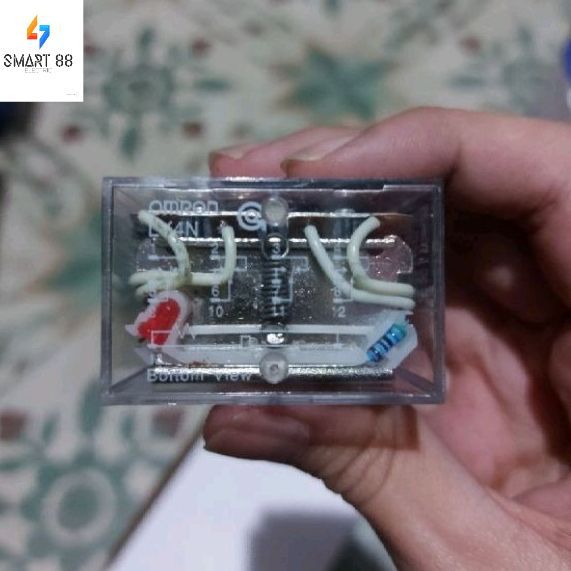 SMART88- Rơ le OMRON 14 chân to LY4N 220V 24V 12V 110V