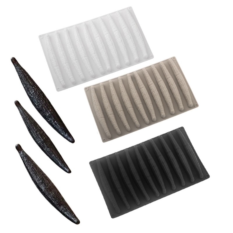 Ooh Khuôn Silicon Cho Vani Pods Bánh Mousse Và Sô Cô La Dụng Cụ Nướng Nhà Bếp