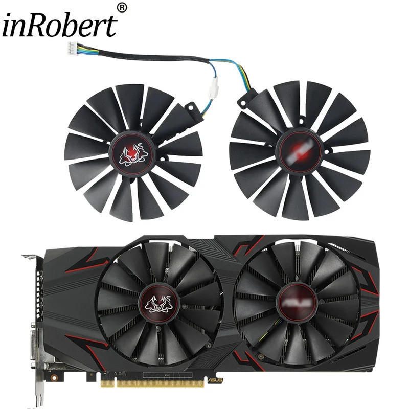 Quạt Làm Mát 95MM 1070Ti Dành Cho ASUS Cerberus GTX 1070 Ti Phiên Bản Nâng Cao CERBERUS-GTX1070TI-A8