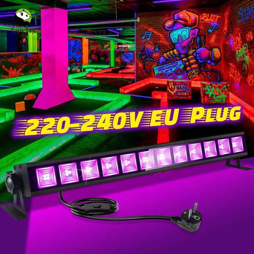ALISON UV Disco DJ Light, Concert 40LED Strips LED UV Wall Washer Light, Body Paint Có Thể Điều Chỉn
