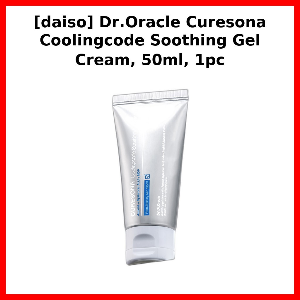 [daiso] Kem Gel Làm Mát Dr.Oracle Curesona Coolingcode, 50ml, 1pc / Kem Gel Hàn Quốc của DAON MARKET