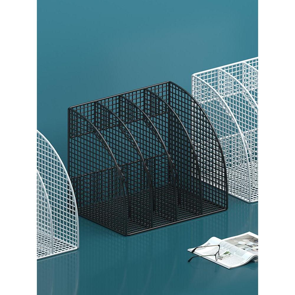 Bàn Sắp Xếp Thư Mục Thư Mục Thư Mục Hộp Lưu Trữ Kệ Kim Loại Bookend Kệ Văn Phòng Ghế Làm Việc Thư Mụ