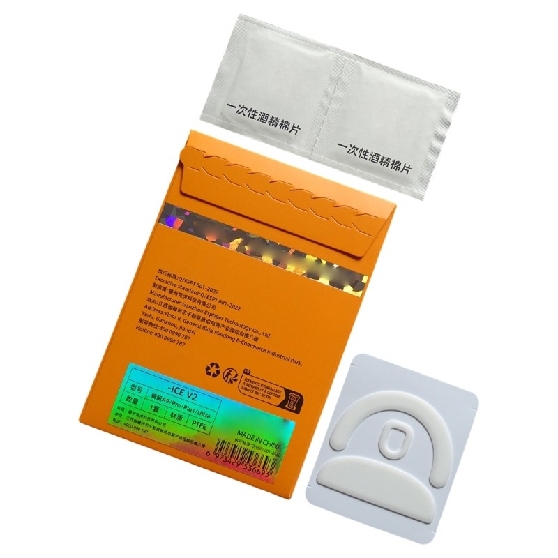 Orangesea Esports Chuột Giày Trượt Miếng Dán Chân Chuột Miếng Lót Cho ATK A9 Plus Siêu Chuột