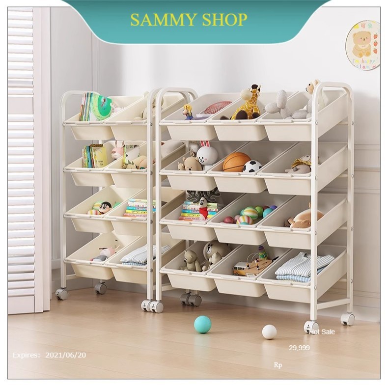 KỆ ĐỂ SÁCH GIÁ CHIA ĐỒ CHƠI CHO TRẺ EM YTC HOUSE chuẩn SAMMY