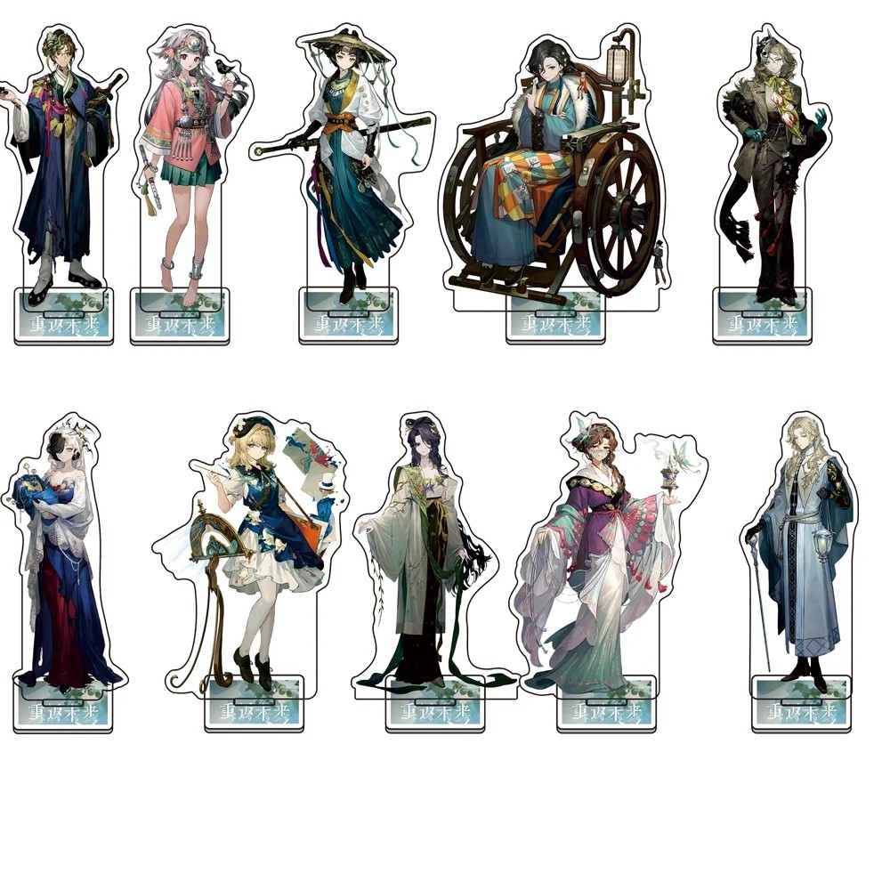 Standee anime Reverse: 1999 Mô hình Mica Acrylic nhân vật game Reverse 1999 trang trí bàn học cao cấ