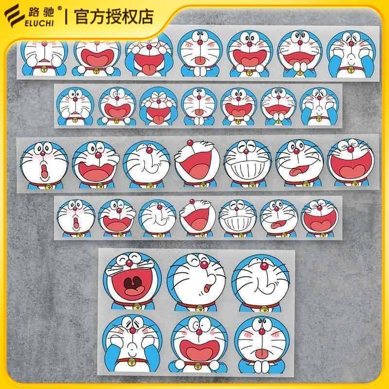 Doraemon Bumper Stickers Reflective Sticker Decoration Automobile Sticker Bumper Stickers Paper Dora