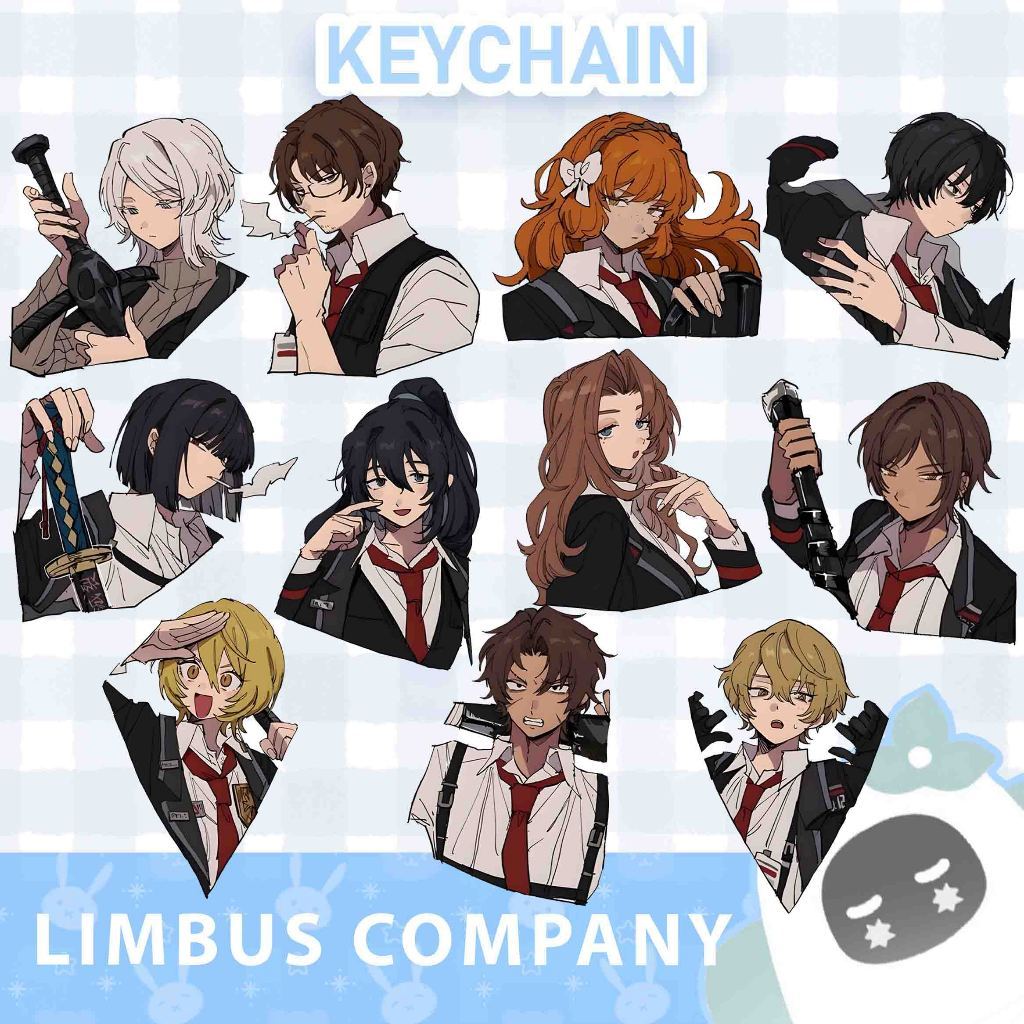 Ganci / Gantungan Kunci Akrilik ANIME LIMBUS COMPANY