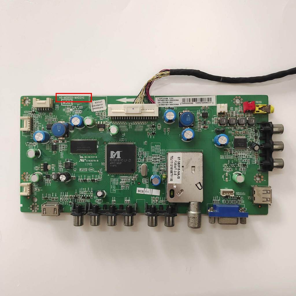 Bo mạch chủ TV TCL L32F3250B chính hãng 40-MS81S0-MAD2XG Màn hình MT3311A03-1 Đo
