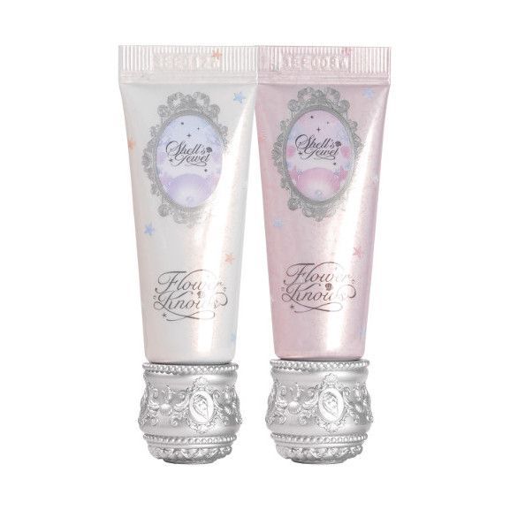 Sản phẩm mới Hàng có sẵn Flower Knows Shell Pearl Color Makeup Primer 8 Brightening Holding Makeup N