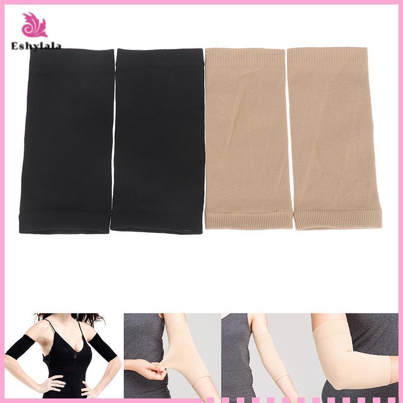 Eshylala 2 X Forearm Tattoo Cover Uppression Sleeves Band UV Sun Protection Sport [MỚI]