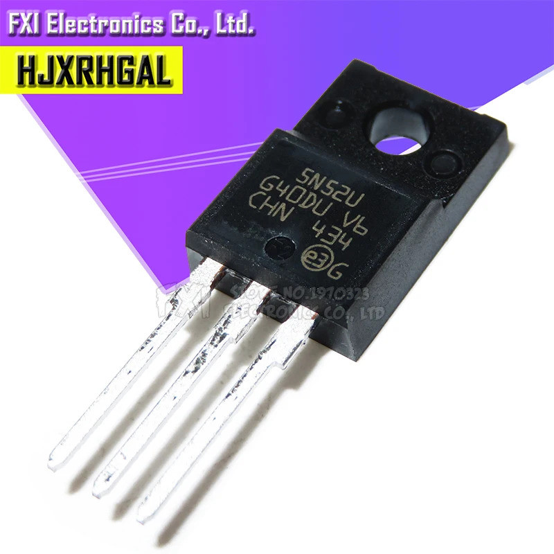 5 Cái / lốc 5N52U F5N52U TO-220F N-kênh 4.4A 525V chính hãng