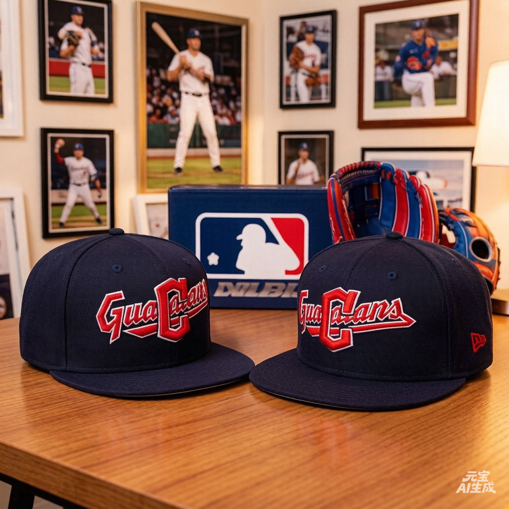 Mũ bóng chày 9FIFTY Snapback Cleveland Guardians màu navy, chống nắng