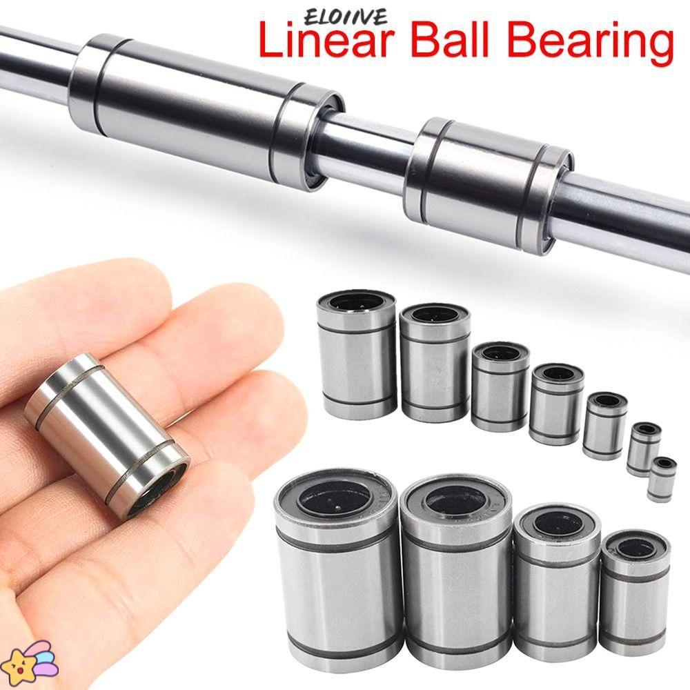 ELO11VE Vòng bi tuyến tính Mạ niken Phần CNC bền LM3UU LM4UU LM5UU LM6UU