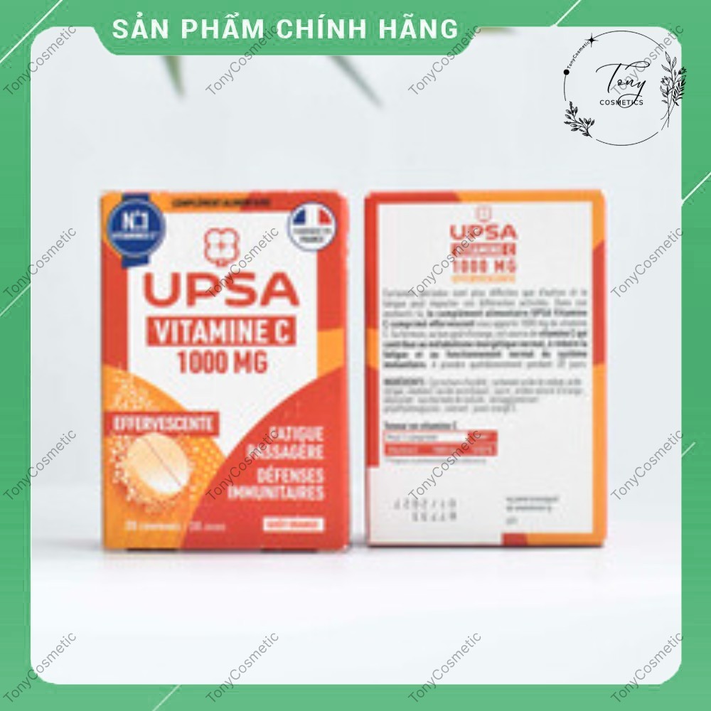 Viên Sủi UPSA Vitamine C 1000mg Effervescente