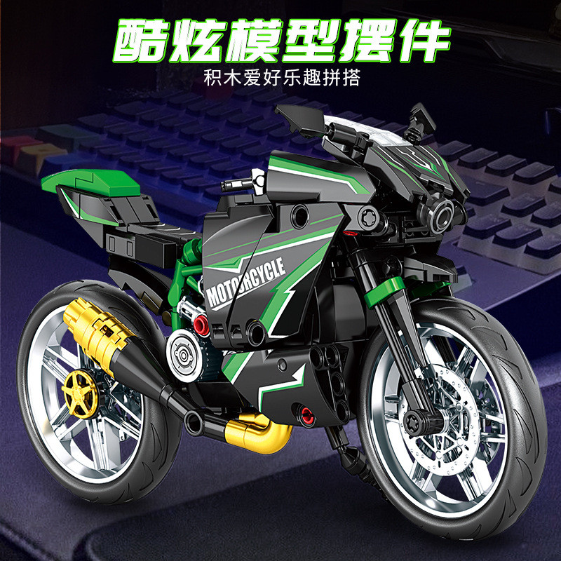 M Mindi Jijia Gỗ Xe Máy Jijia Gỗ Xe Máy Đồ Chơi Lắp Ráp Xe Máy Mô Hình Đồ Chơi Bán Buôn K22272026040
