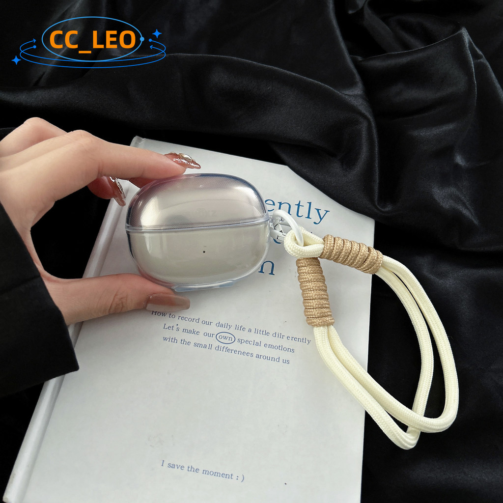 for Shokz OpenDots One Case Clear TPU Soft Case Cute Lanyard Suitable for Shokz OpenDots One E310 Pr