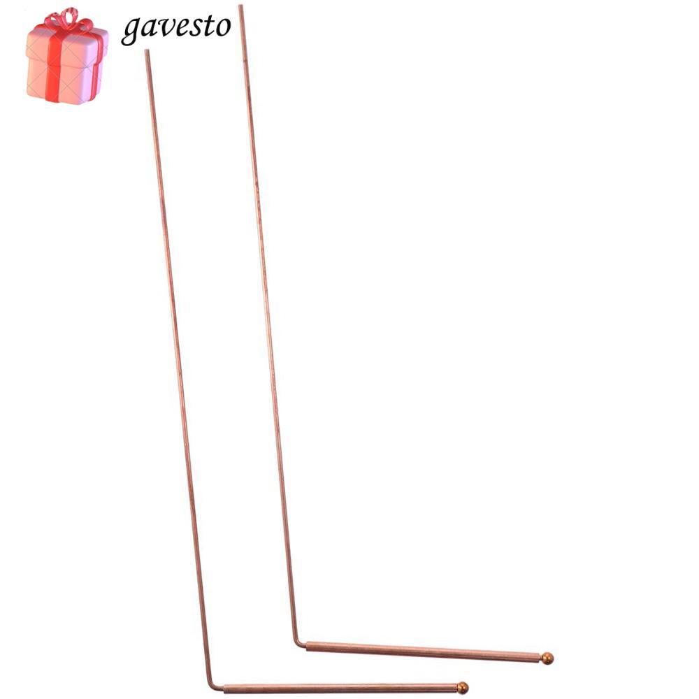 GAVESTO 2 Chiếc Thiết Bị Ma, Đồng Nguyên Chất 99,9% Thanh Dowsing Đồng, Ghost Tools Ghost hunters Gh