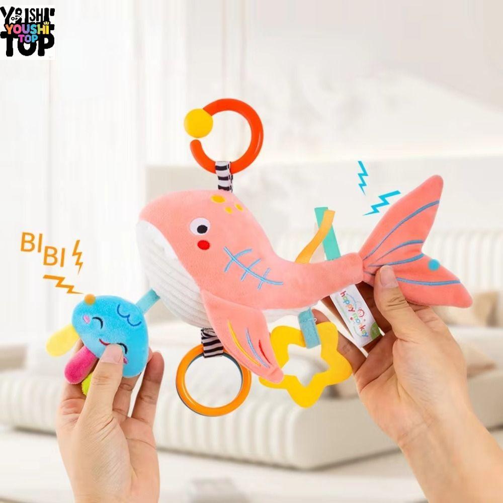 YOUSHI TOP Bé Cũi Chuông Đồ Chơi Sang Trọng Thiết Kế Hoạt Hình Bebe Bé Tập Đi