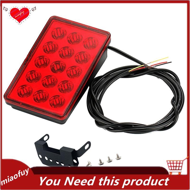 Đèn LED Phanh Xe 15LED F1 Phong Cách Đa Năng Vỏ Phi Công Ánh Sáng Phía Sau Ô Tô Cánh Gió LED Phanh Đ
