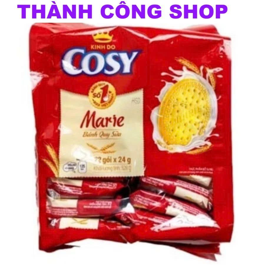 SALE LỚN  Bánh quy sữa Marie Cosy Kinh Đô túi to 480g- Bánh cosy.