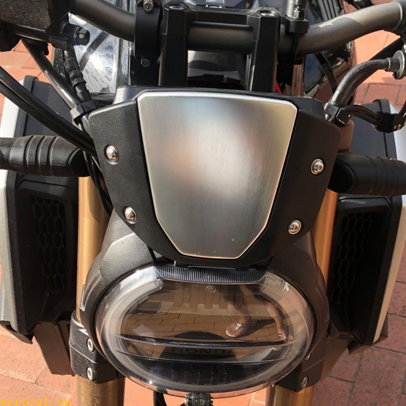 WER Có Thể Điều Chỉnh Kẹp Trên Kính Chắn Gió Nối Dài Cánh Gió Chắn Gió Phù Hợp Cho CB650R 2019-2021 