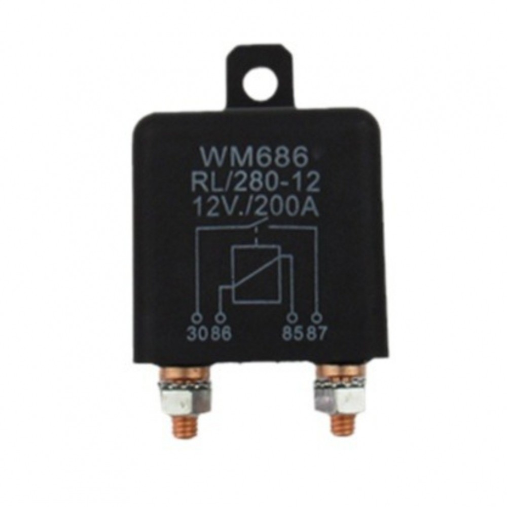 Rơle 12V 200A Xây dựng hạng nặng 200A Công suất hiện tại Khả năng tương thích 12V