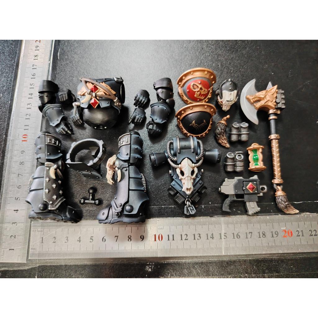 Nguồn tối Warhammer Space Wild Wolf Death Sword Wolf Squad Death Sword Wolf Sword Wolf 2 Phụ kiện bổ