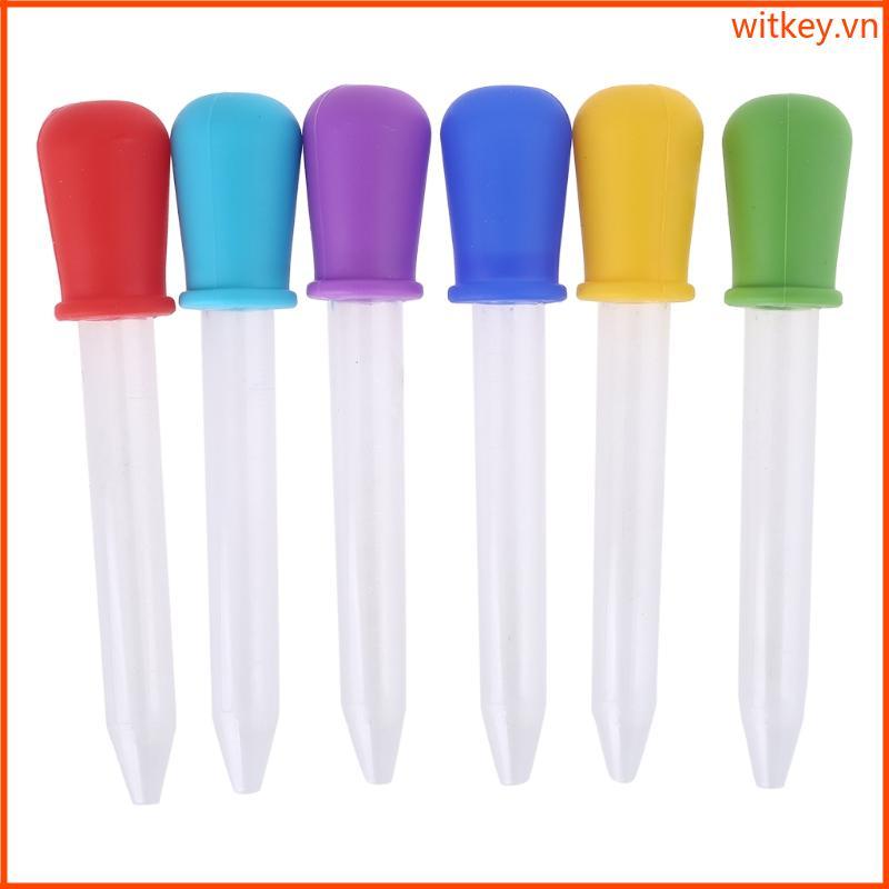 WIT Pipet Nhỏ Giọt Pipet Cho Chính Xác Dễ Dàng Liều 5 Dung Tích Nhựa Nhỏ Giọt Pipet 6 Gói